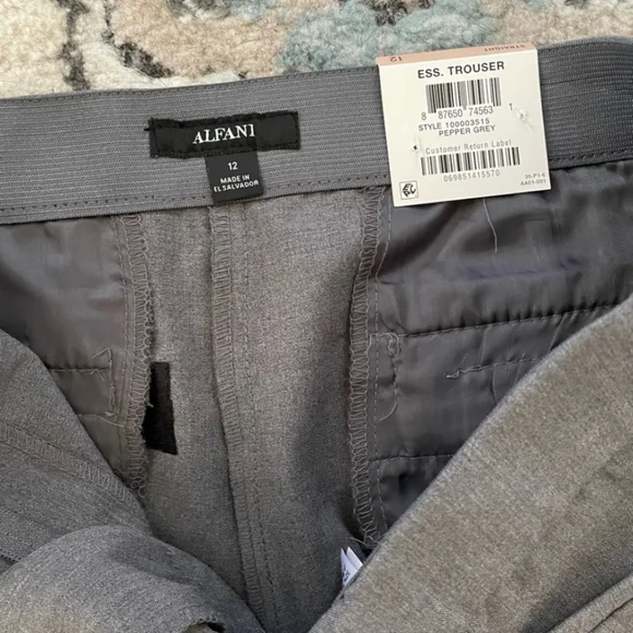 Alfani Essential Trouser - Picture 4 of 5